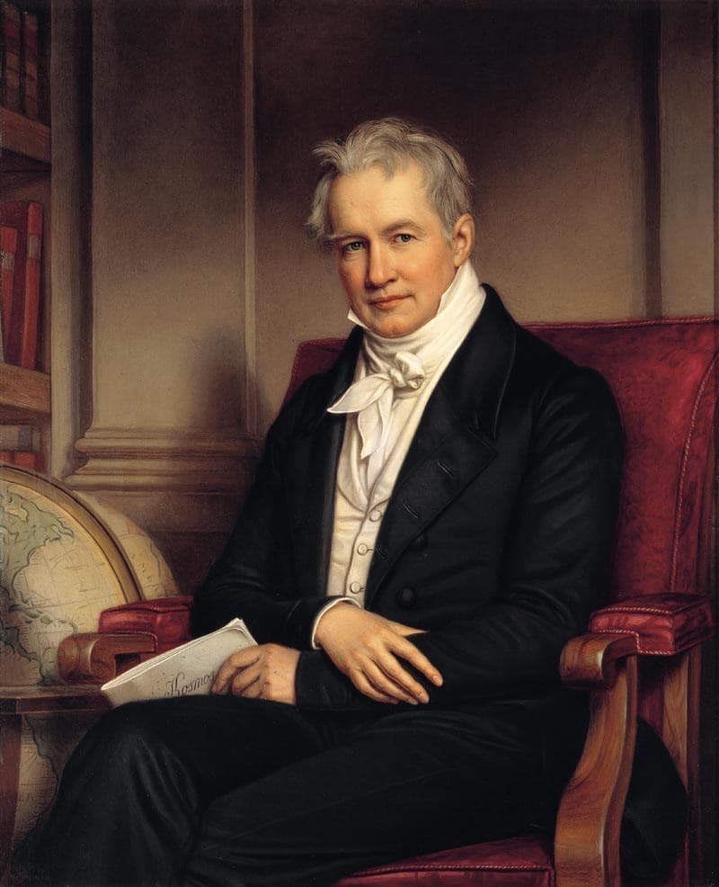 Porträt des Berliner Naturforschers Alexander von Humboldt