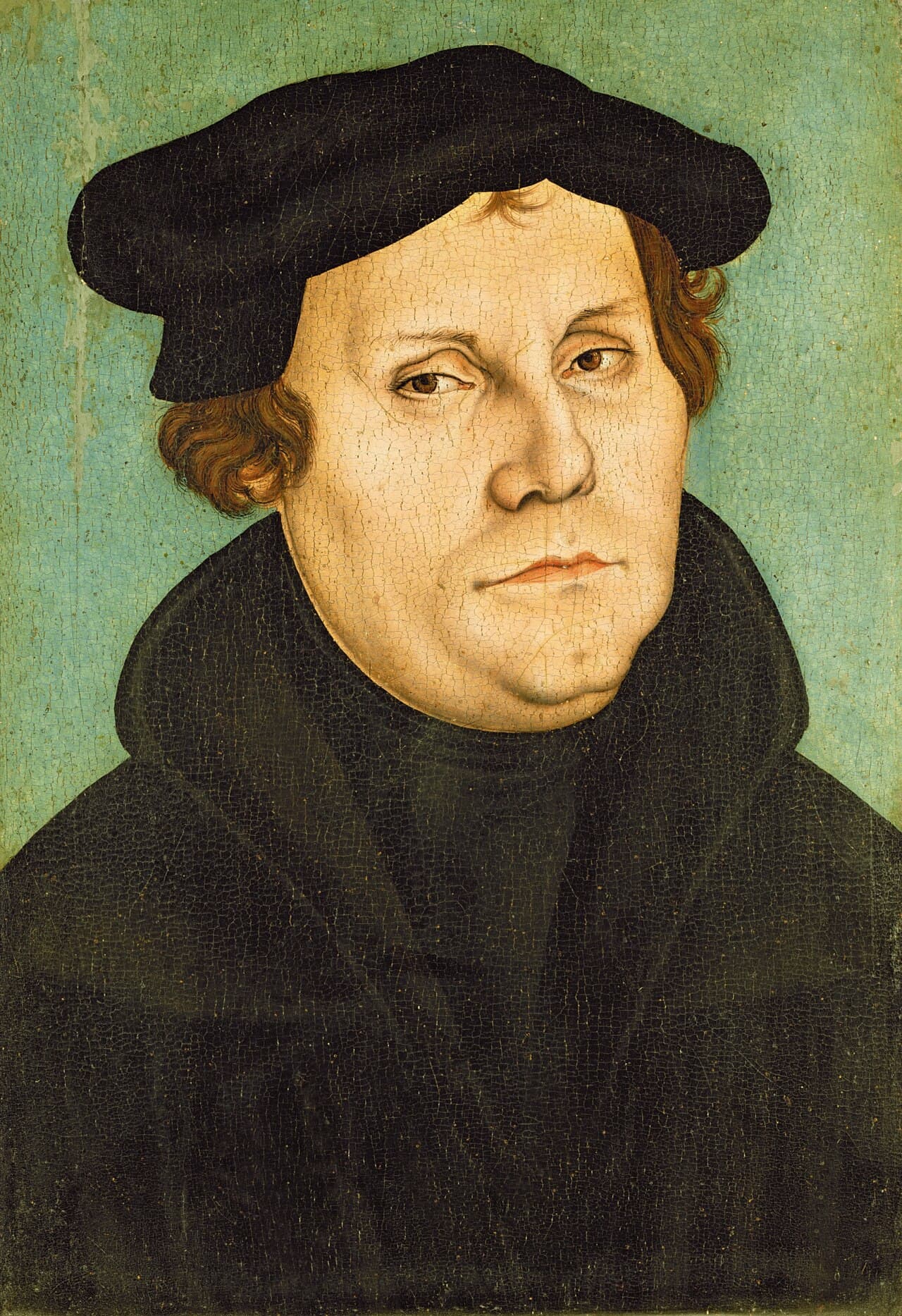 Porträt Martin Luthers aus der Werkstatt Lucas Cranachs des Älteren
