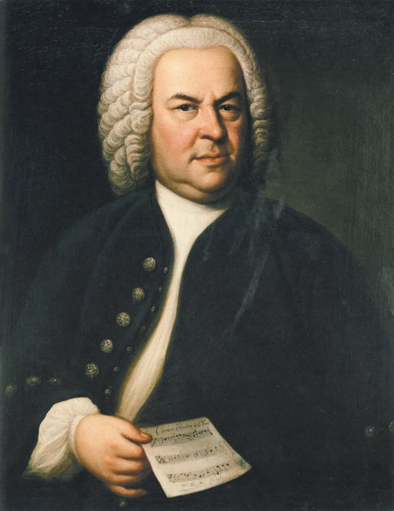 Porträt des Leipziger Thomaskantors Johann Sebastian Bach